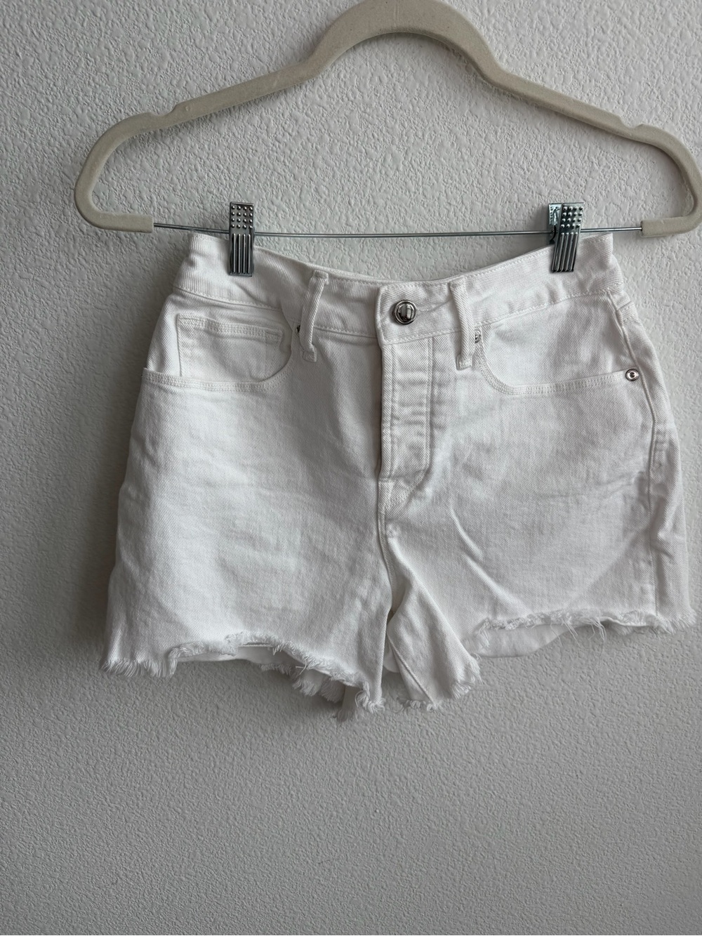 Good American Cut Off Shorts Size 2/26 Boho Summer